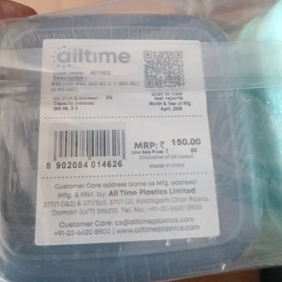 AM2813 Plastics 401462 All Time Bestow Box (assorted Color) - 200ml X 3pcs - Image 7