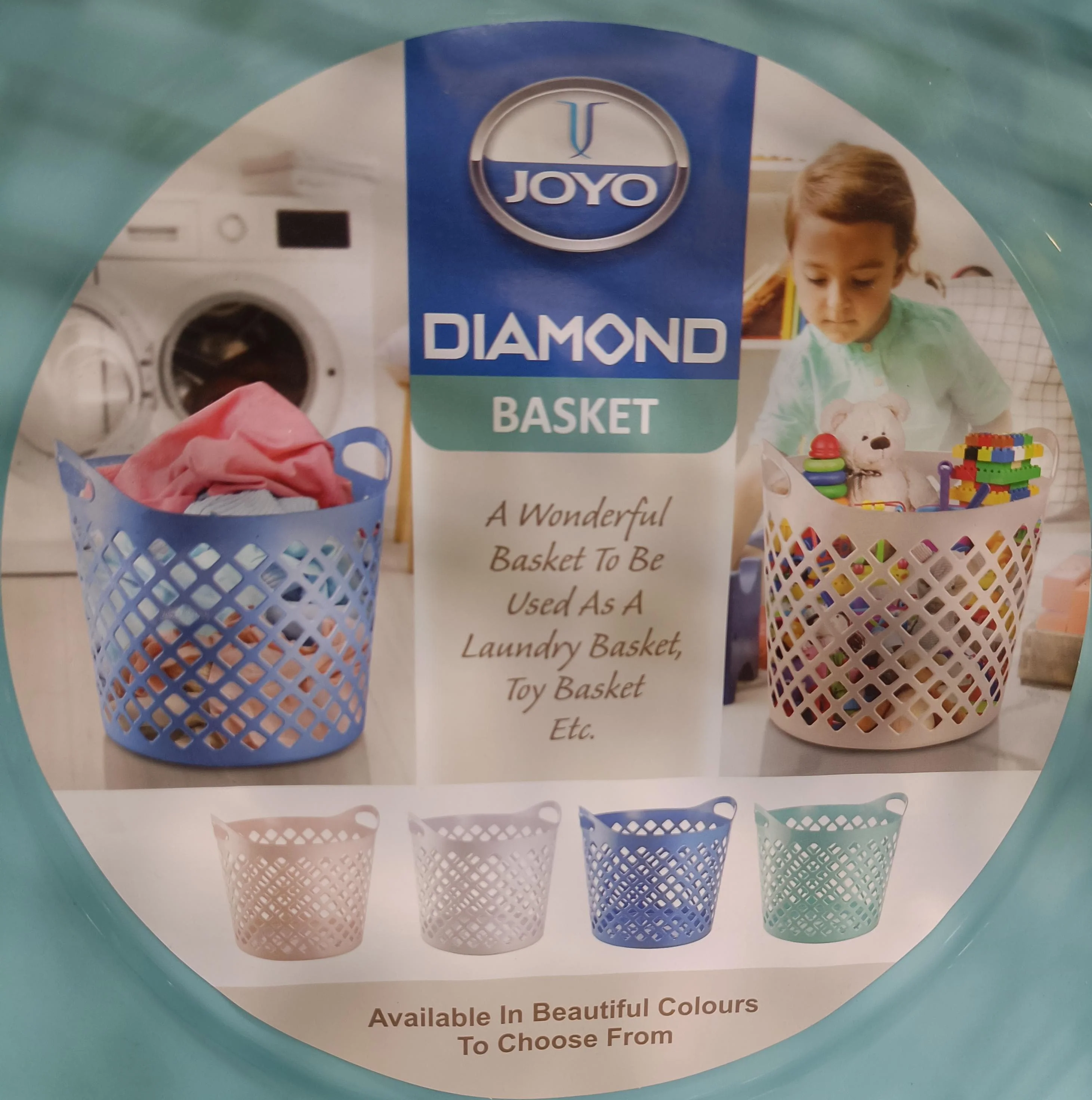 AM2852 JOYO Daimond Laundry Basket - Image 2
