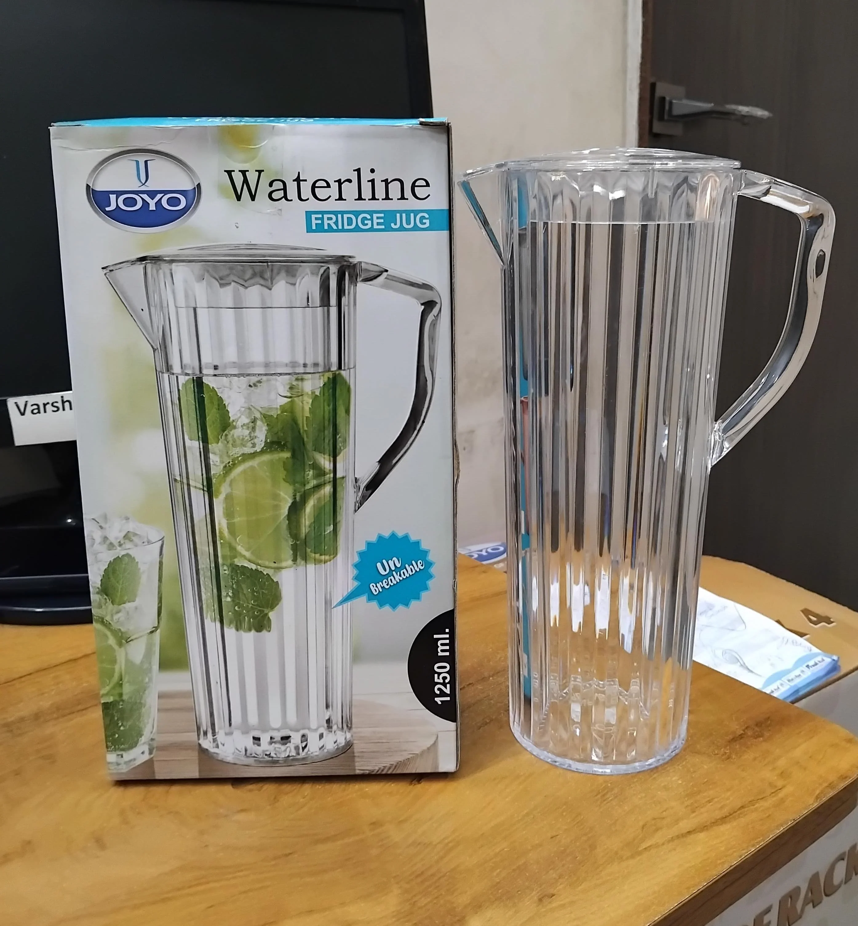 AM2863 Joyo Plastic Waterline Fridge Jug 1250ml - Image 7