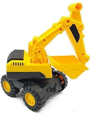 AM2879 Pastics Excavator Toy 0002 Truck Toy for Kids Plastic Friction Powered Excavator - Image 3