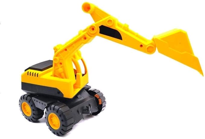 AM2879 Pastics Excavator Toy 0002 Truck Toy for Kids Plastic Friction Powered Excavator - Image 5