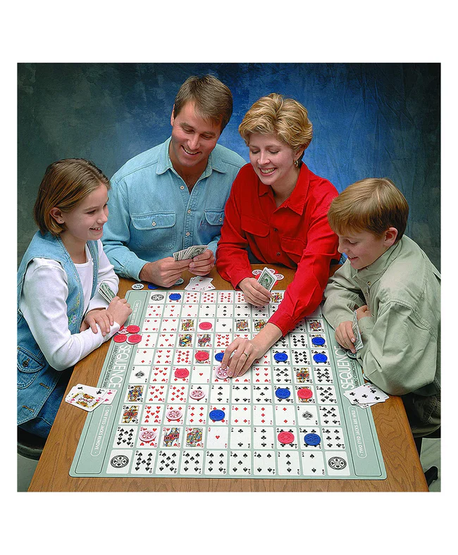 AM2899 Jumbo Sequence Game 55209 Fun And Excitenment With Friends And Family Easy Enough For Children, Challenging For Adults - Image 4