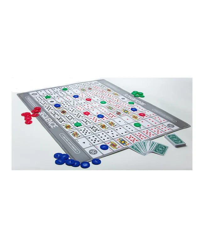 AM2899 Jumbo Sequence Game 55209 Fun And Excitenment With Friends And Family Easy Enough For Children, Challenging For Adults - Image 5