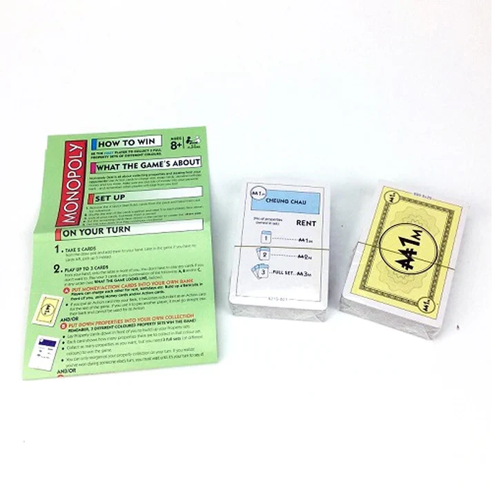 AM2902 Monopoly Deal Card Game 5215 8 years 108 Deal Cards and instructions - Image 5