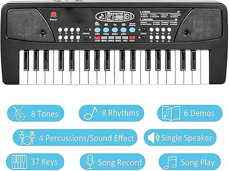 AM2903 Electronic KeyBoard BF-430A1 Piano Keyboard Toy 37 Keys - Image 6