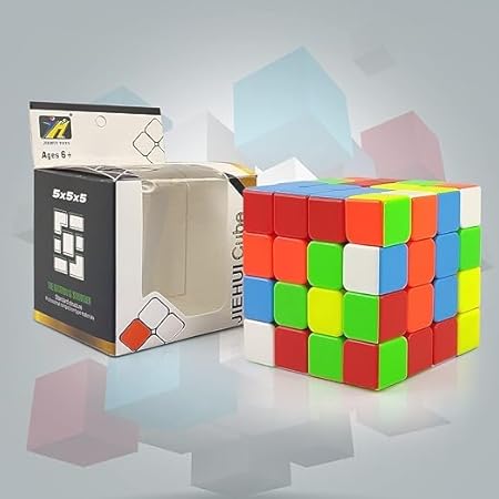 AM2931 Speed Cube 4x4x4 High Speed Stickerless Cube Toy Puzzle for Kids - Image 2