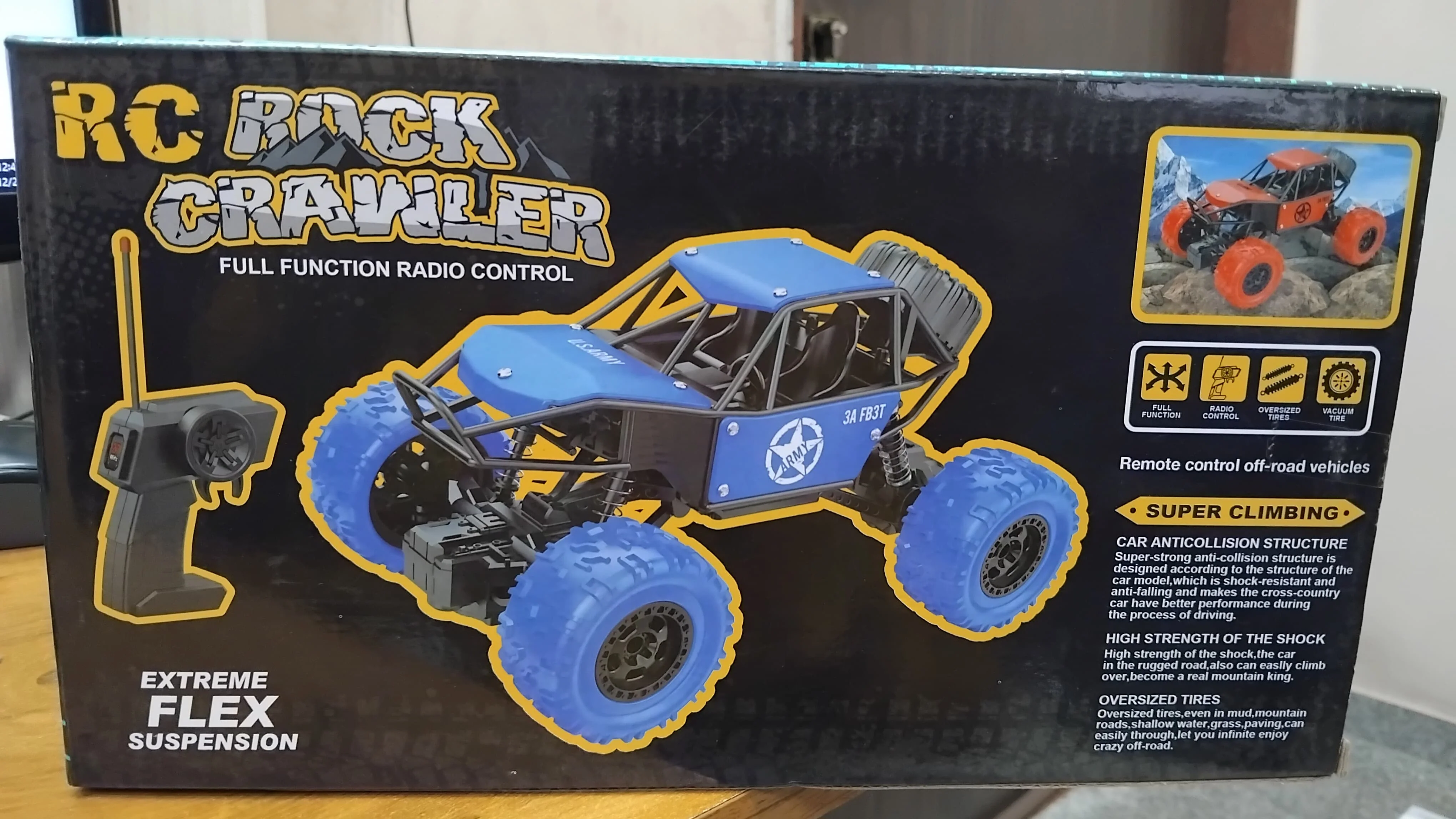AM2934 RC Rock Crawler car No.LMN-406CH Full Function Radio Control 1:20 Scale Super Climbing Multicolour - Image 6