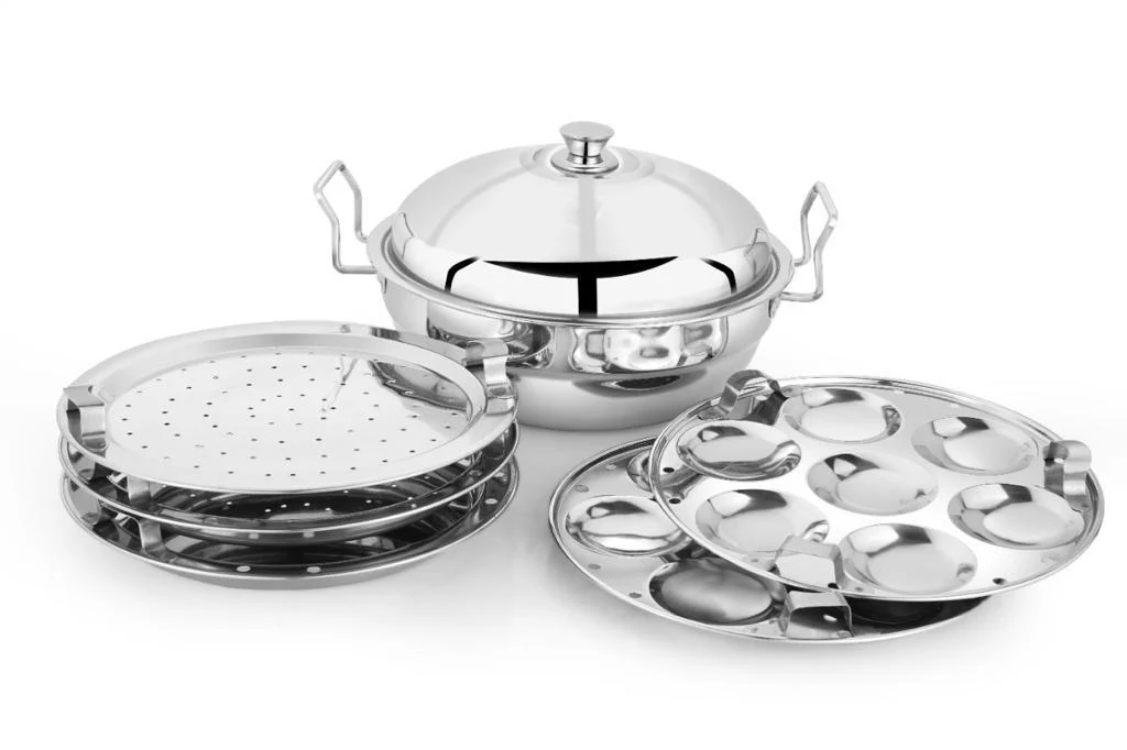 AM2955 Madhuram Prime Quality 18 Gauge Flat Bottom Kadai (18 G.F.B) - Image 2