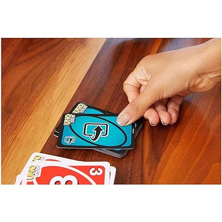 AM2976 Uno Flip Card UNO Kid Mattel Games Uno Flip Side Card Game, Multi Color Pack Of 1 Pcs - Image 3