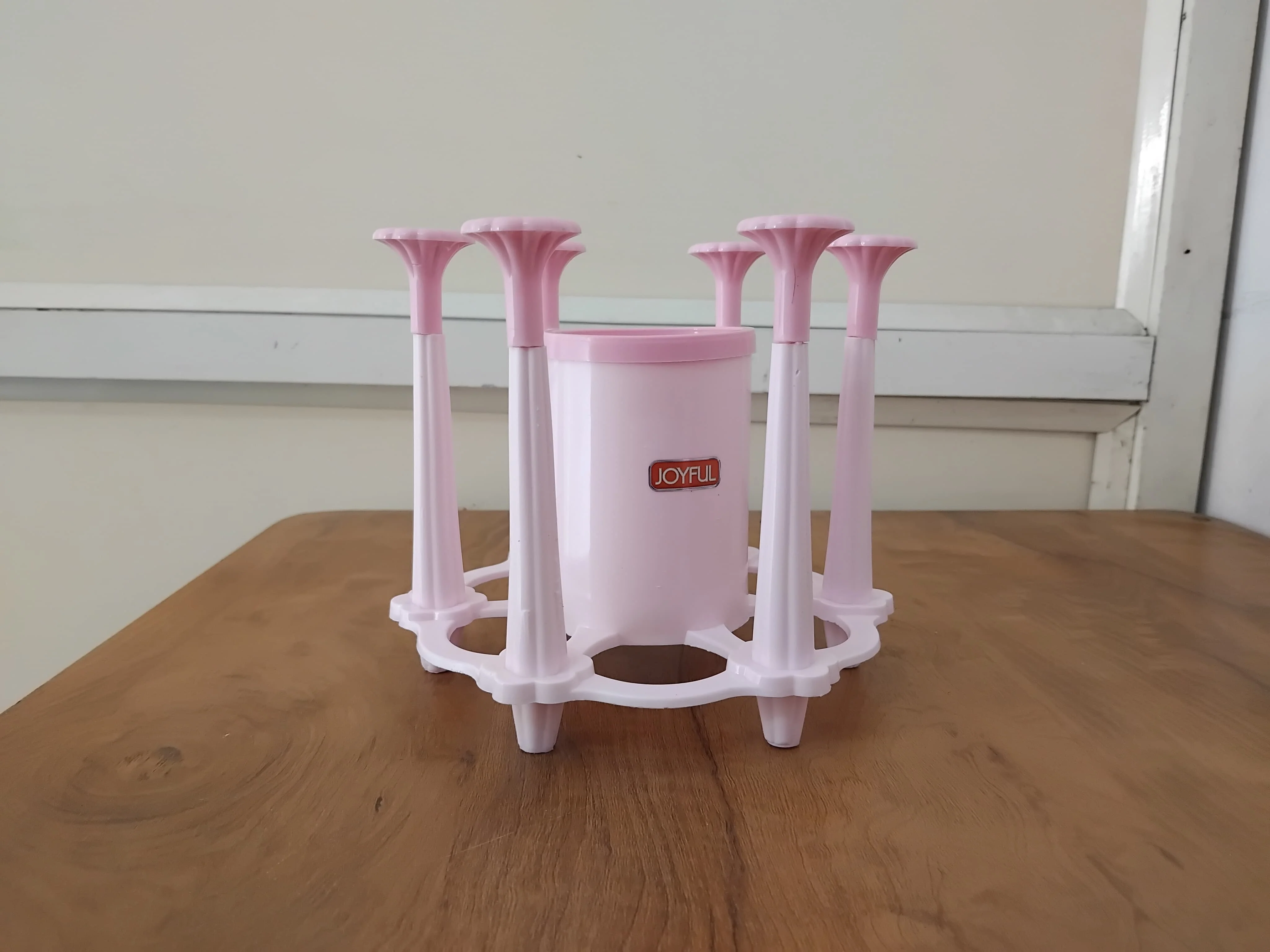 AM3278 Florida 6 Glass Stand Color Availablity As Per Stock Plastic For Kitchen Use 1 Piece - Image 5