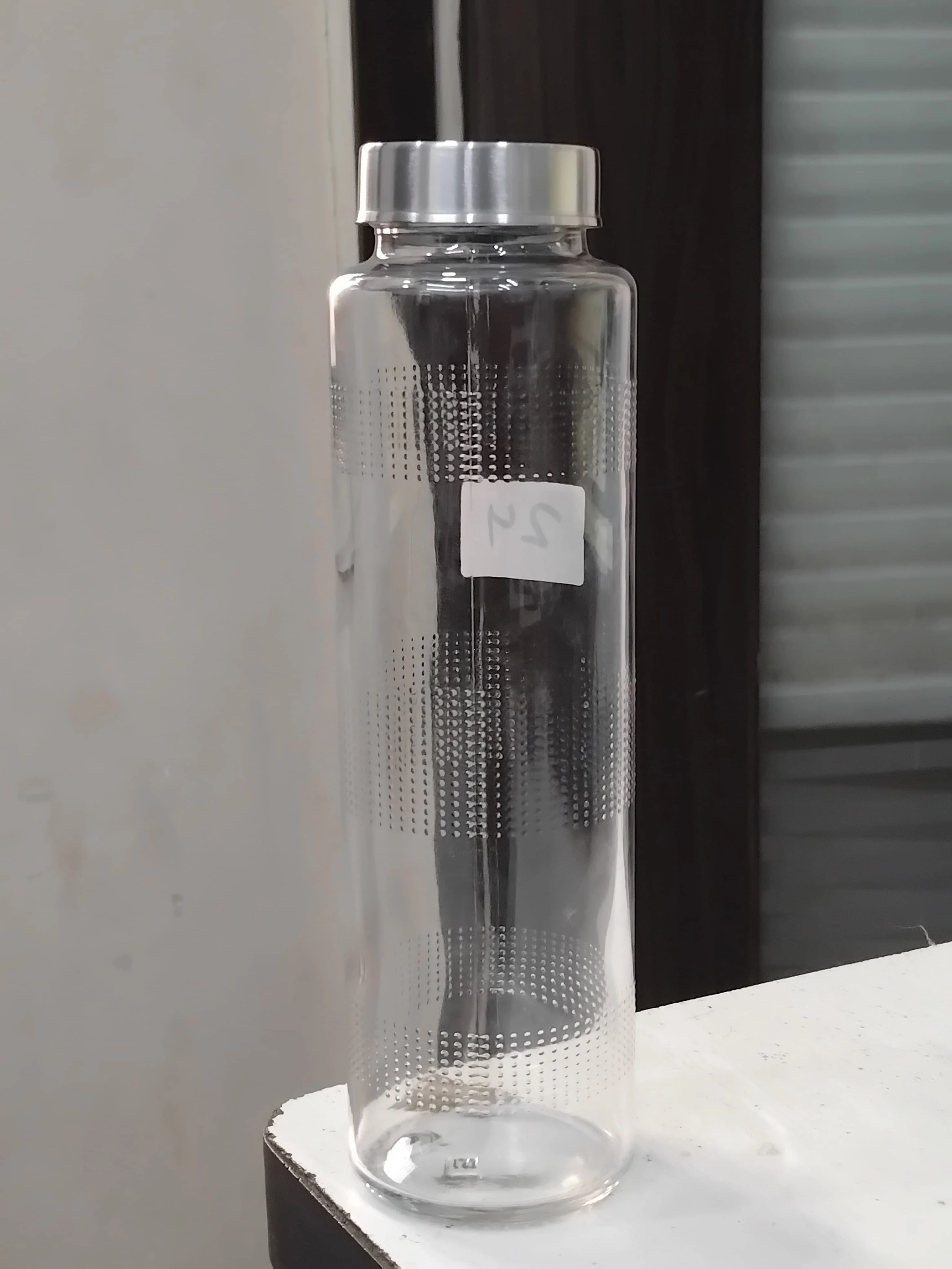 AM3008 Glass Water Bottle with Leak-Proof Airtight Double Layer 750ml Without box - Image 12
