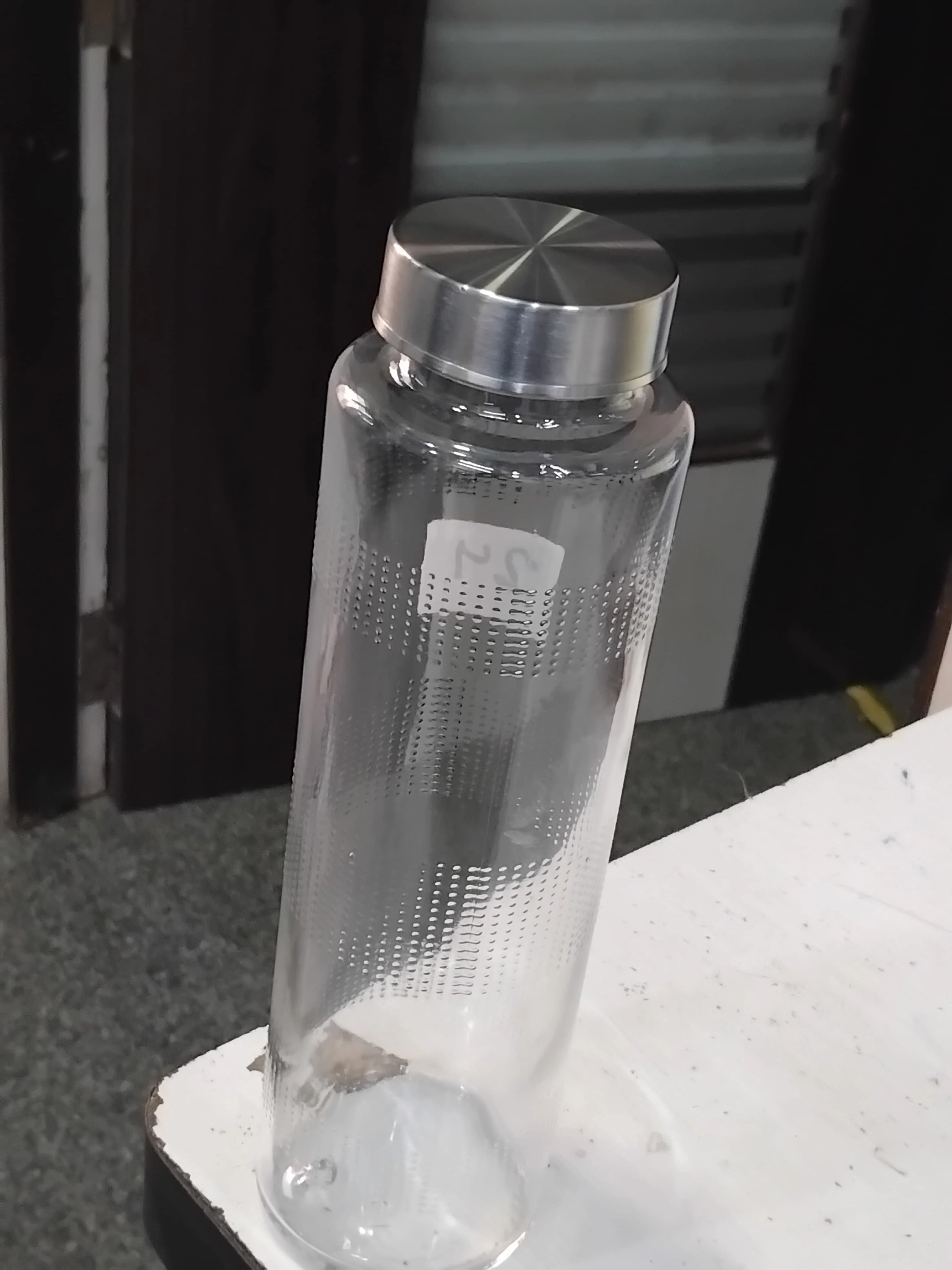 AM3008 Glass Water Bottle with Leak-Proof Airtight Double Layer 750ml Without box - Image 13