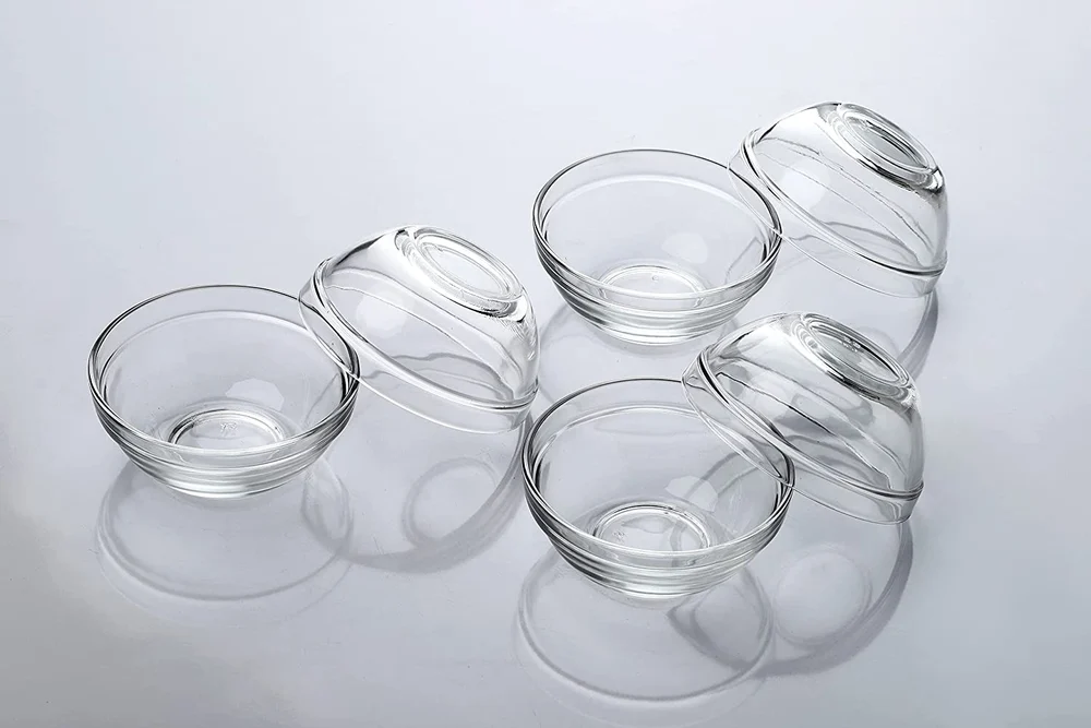 AM3023 Sauce Glass Bowls Small Dipping Bowls Side Dishes for Snack Sushi Fruit Appetizer Dessert Set Of 1 Piece - Image 2