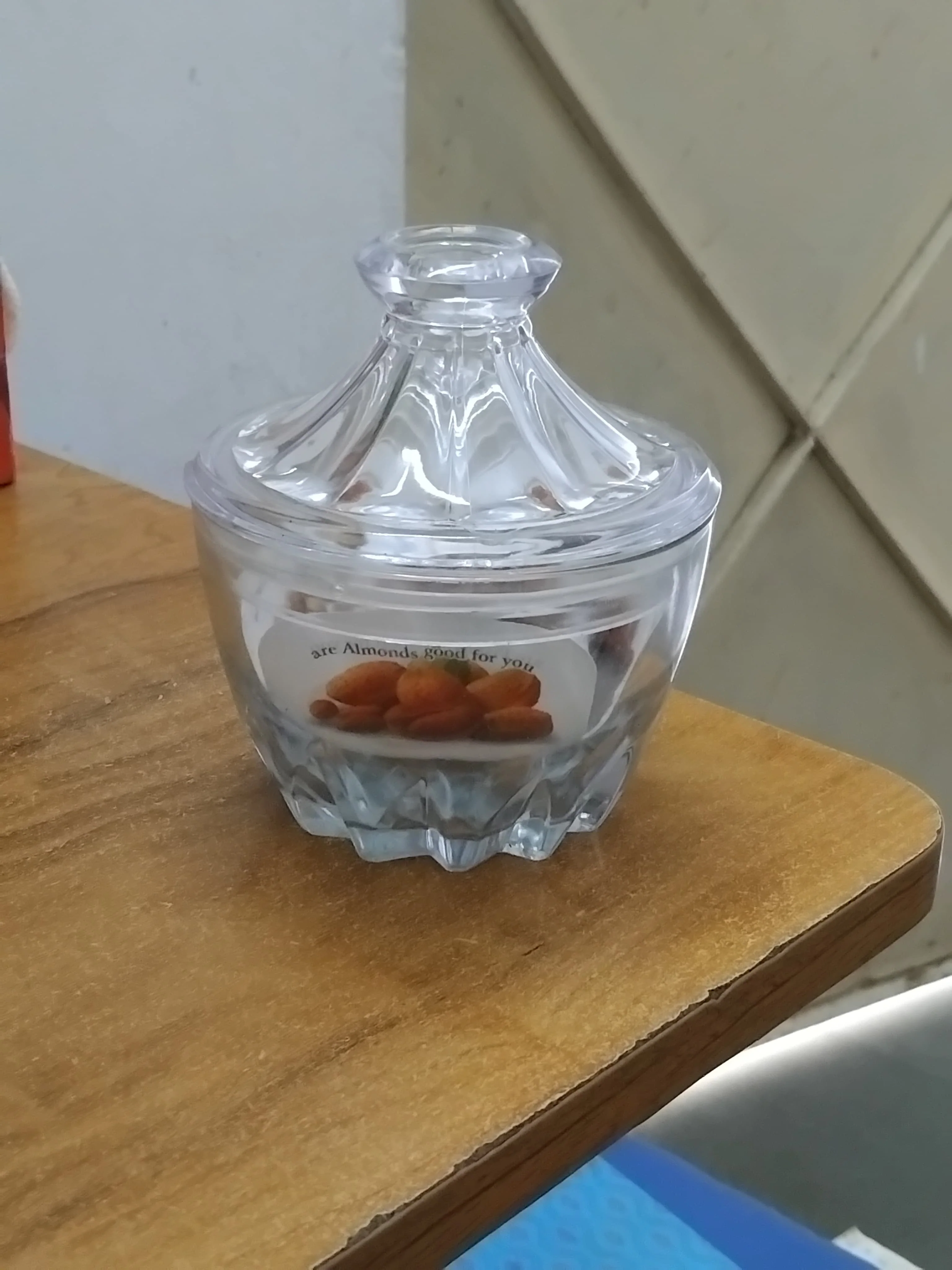 AM3027 Olivo Glass Jar With Plastic Lid Storage Container 1 Piece - Image 6