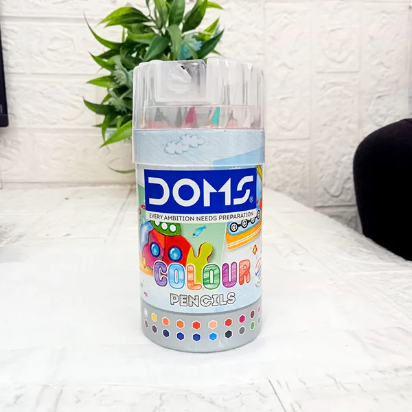 AM5036 DOMS 24 Shades Colour Pencil | Super Soft Color Pencils Box - Image 3