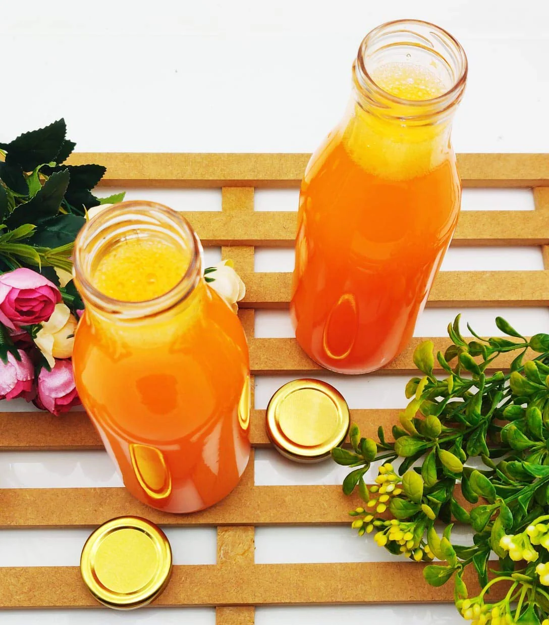 AM3049 Glass Storage Bottle for Water & Milk 200ml Transparent With Cap 1 Piece - Image 4
