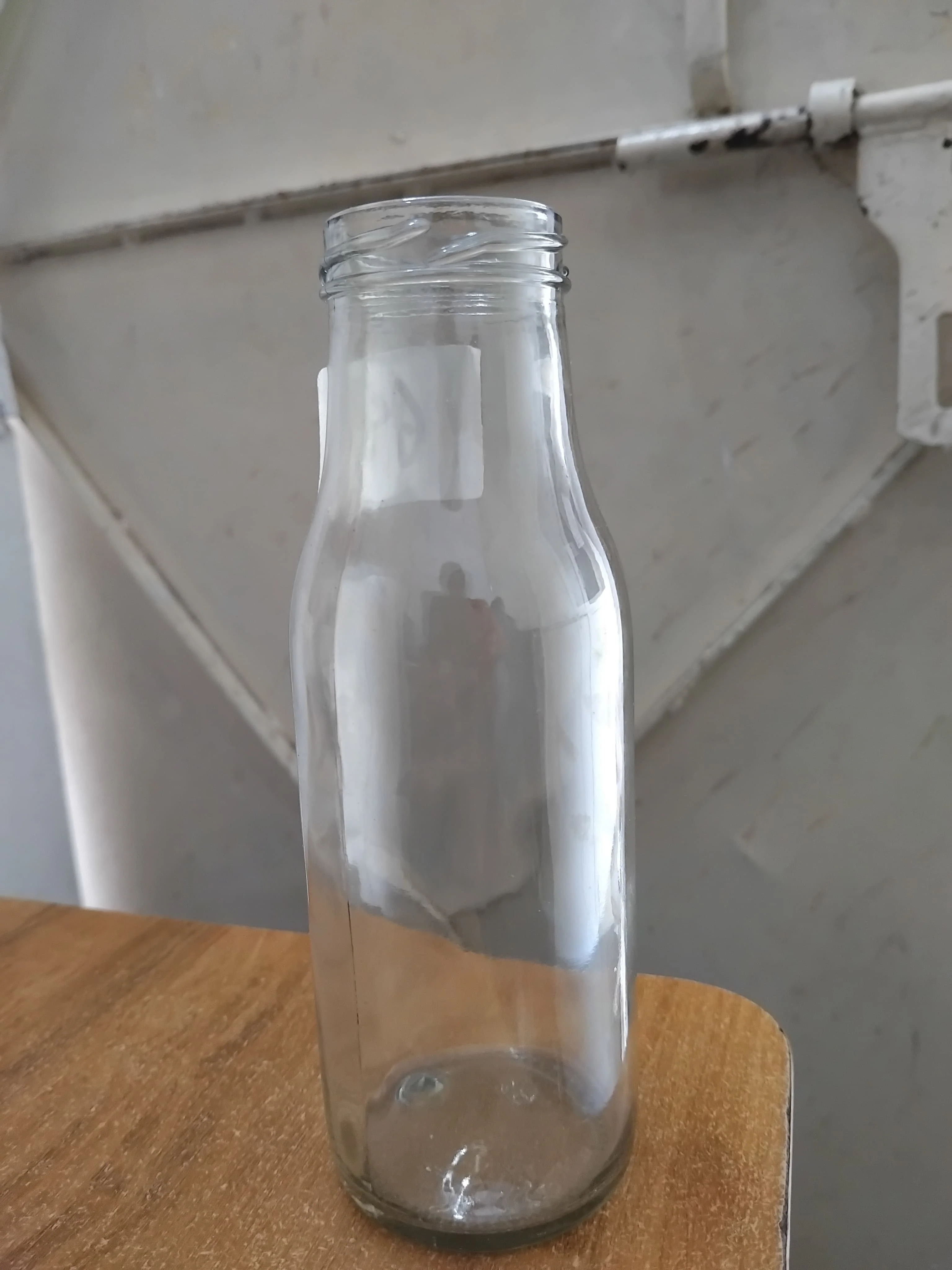AM3049 Glass Storage Bottle for Water & Milk 200ml Transparent With Cap 1 Piece - Image 5