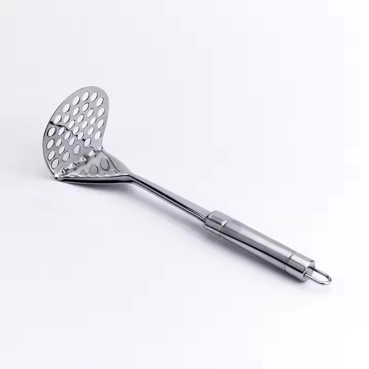 AM3131 L Shape 9 Inch Potato Masher Premium Stainless Steel - Image 2
