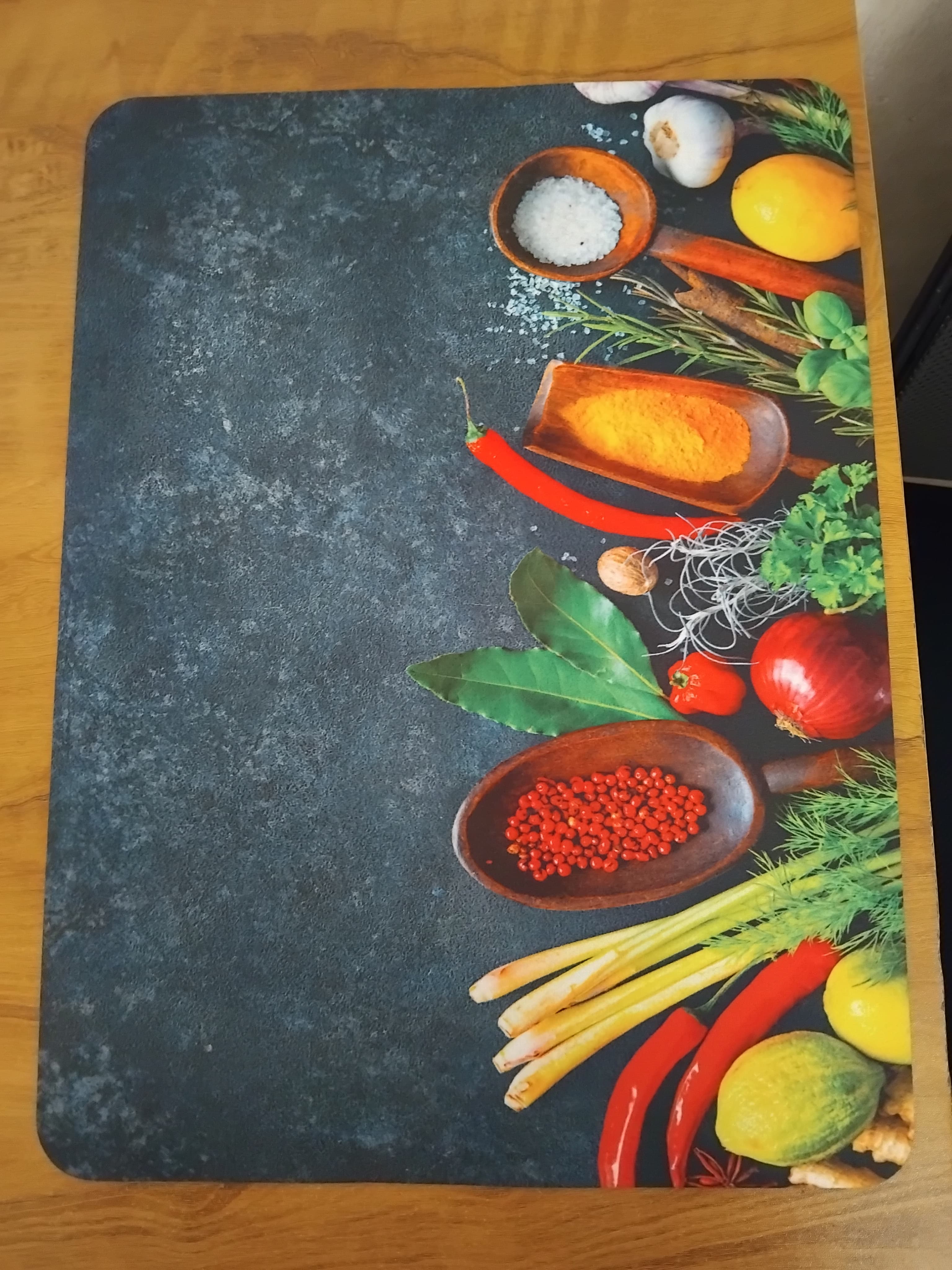 AM3132 Table Mats Cooking 40x29.9 Spices Placemats Mats for Kitchen - Image 3