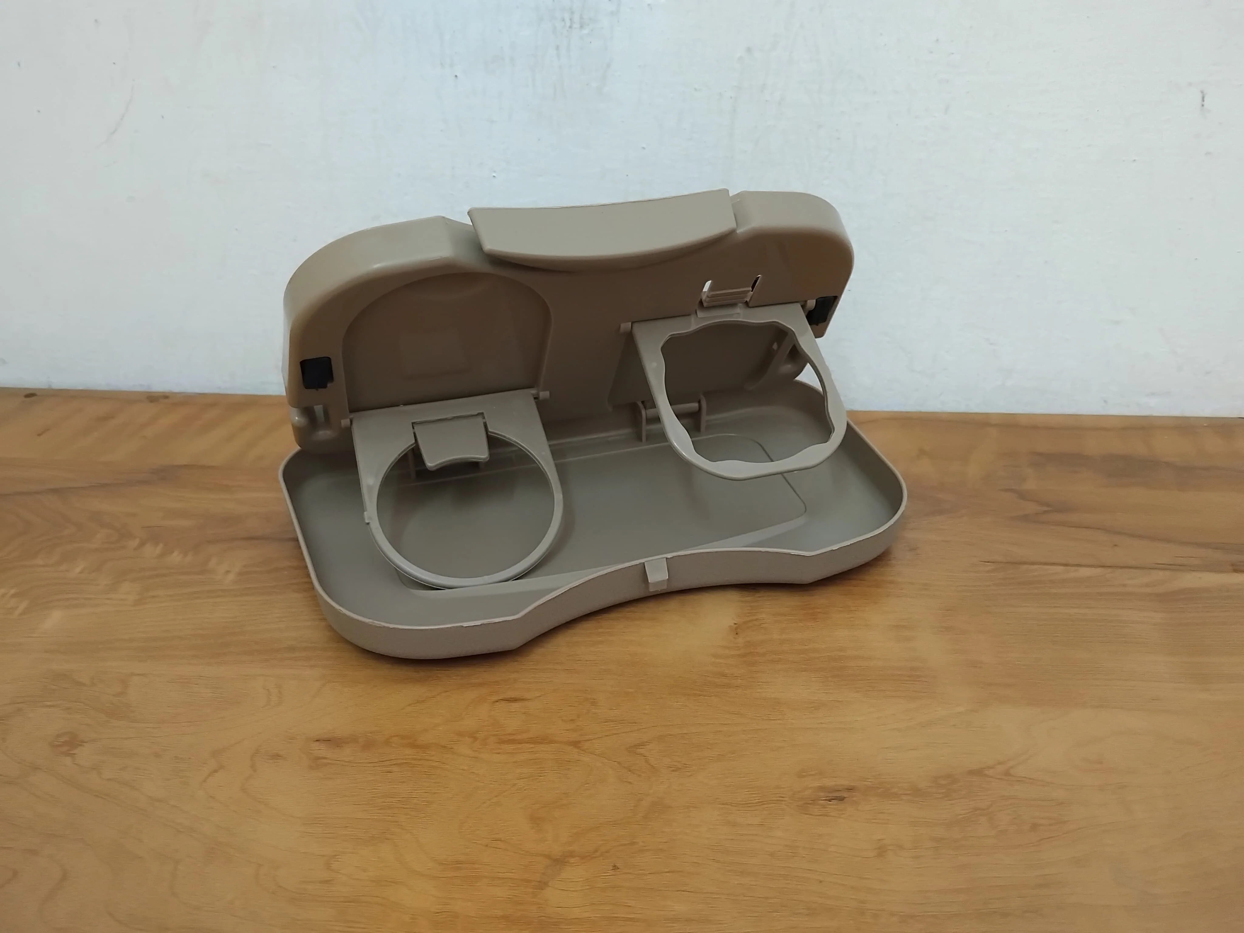 3225 Travel Dining Tray JH-924 Car Travel Tray Plastic Folding Auto Car Back Seat Table Drink Food Cup Tray Holder Stand Desk Multicolour - Image 11