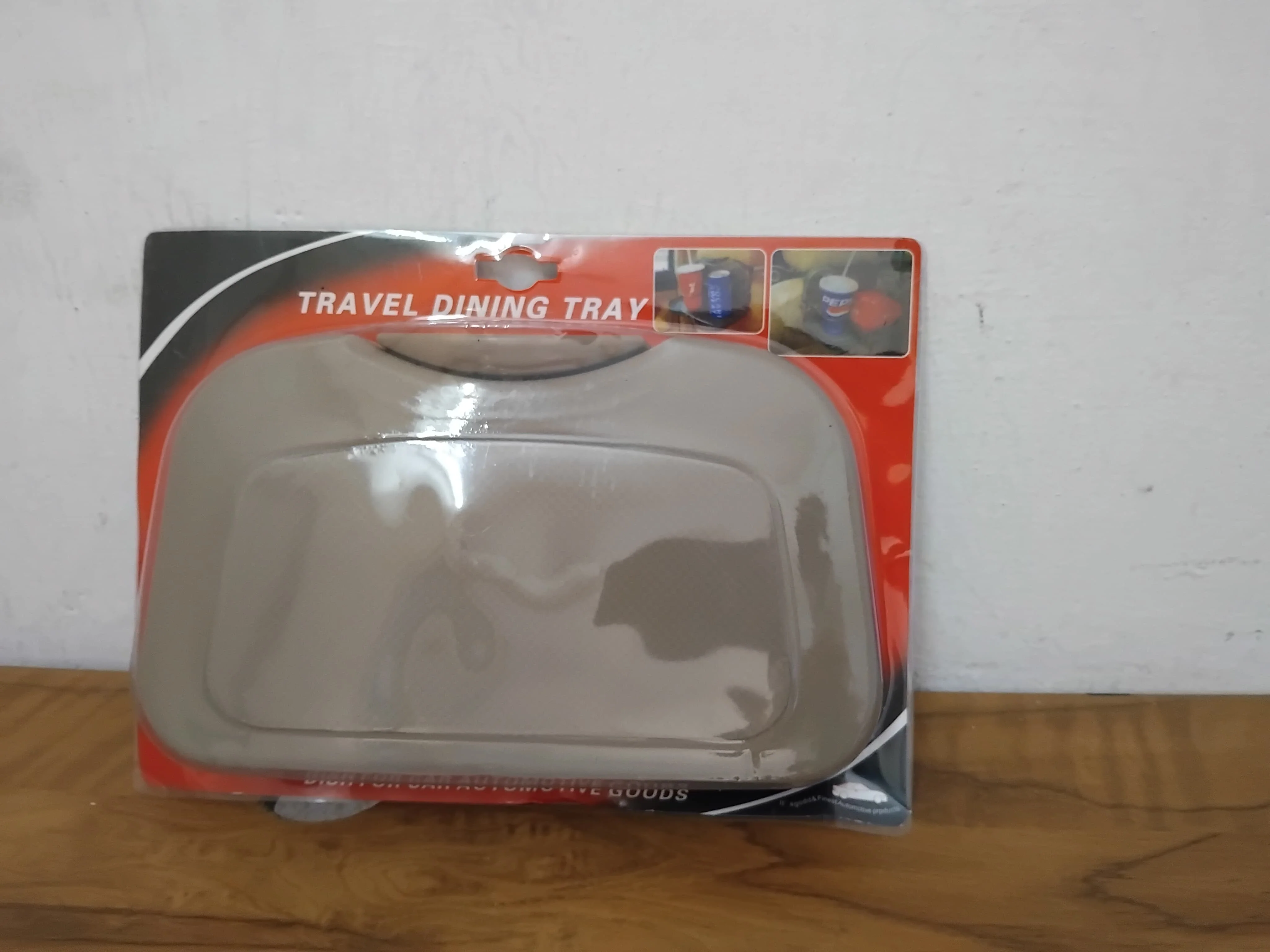 3225 Travel Dining Tray JH-924 Car Travel Tray Plastic Folding Auto Car Back Seat Table Drink Food Cup Tray Holder Stand Desk Multicolour - Image 12