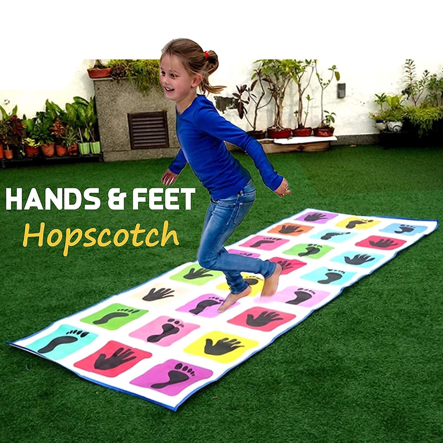 AM3179 Hopscotch Jumbo Jumping Play Floor Games Mat - Image 2