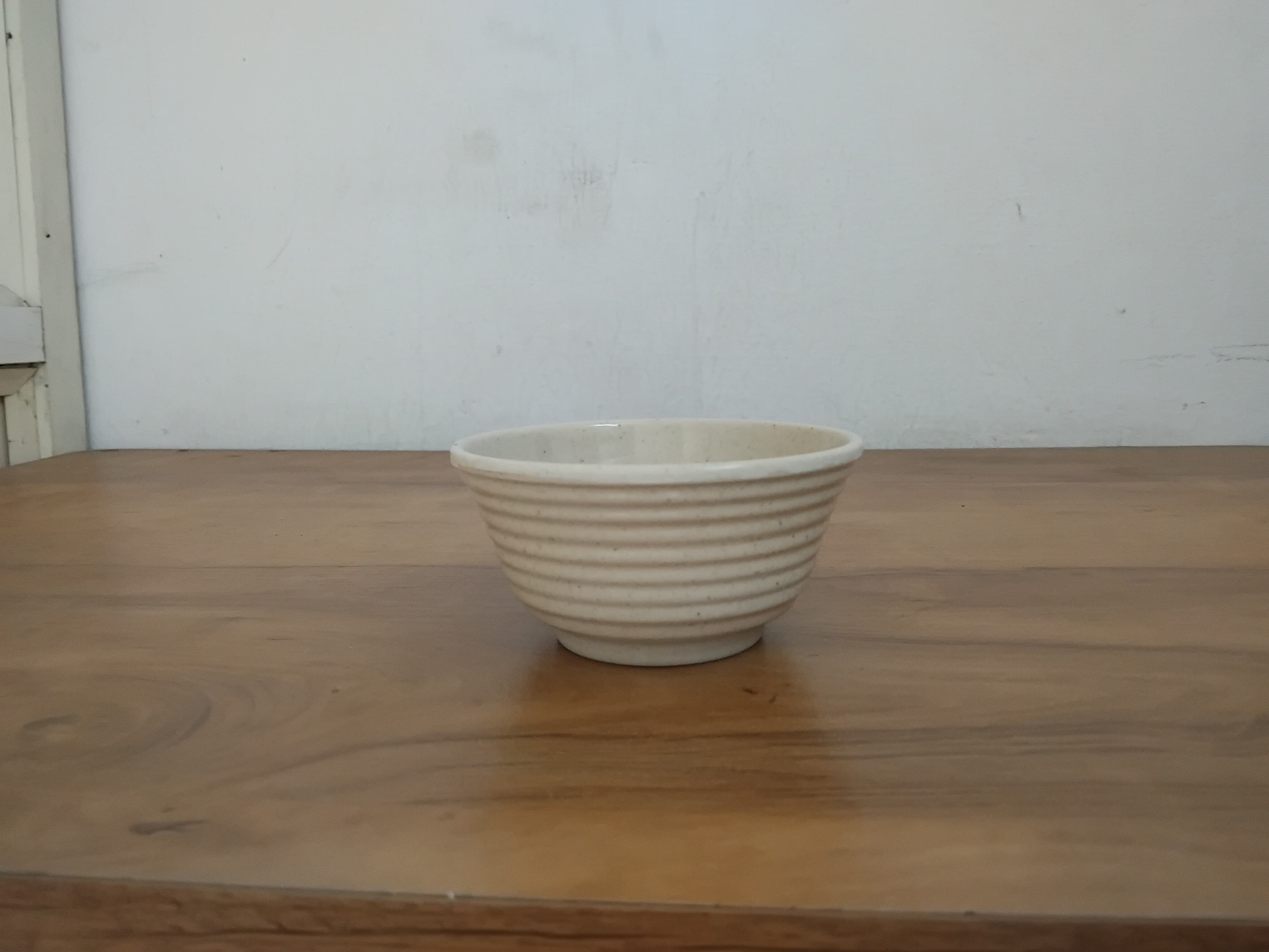 AM3231 Melamine Premium White Dotted Cereal Serving Bowls - Image 2
