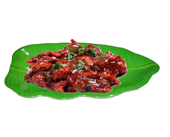 AM3236 Banana Leaf Shape Dessert Plates for All Occasions 1 Piece - Image 2