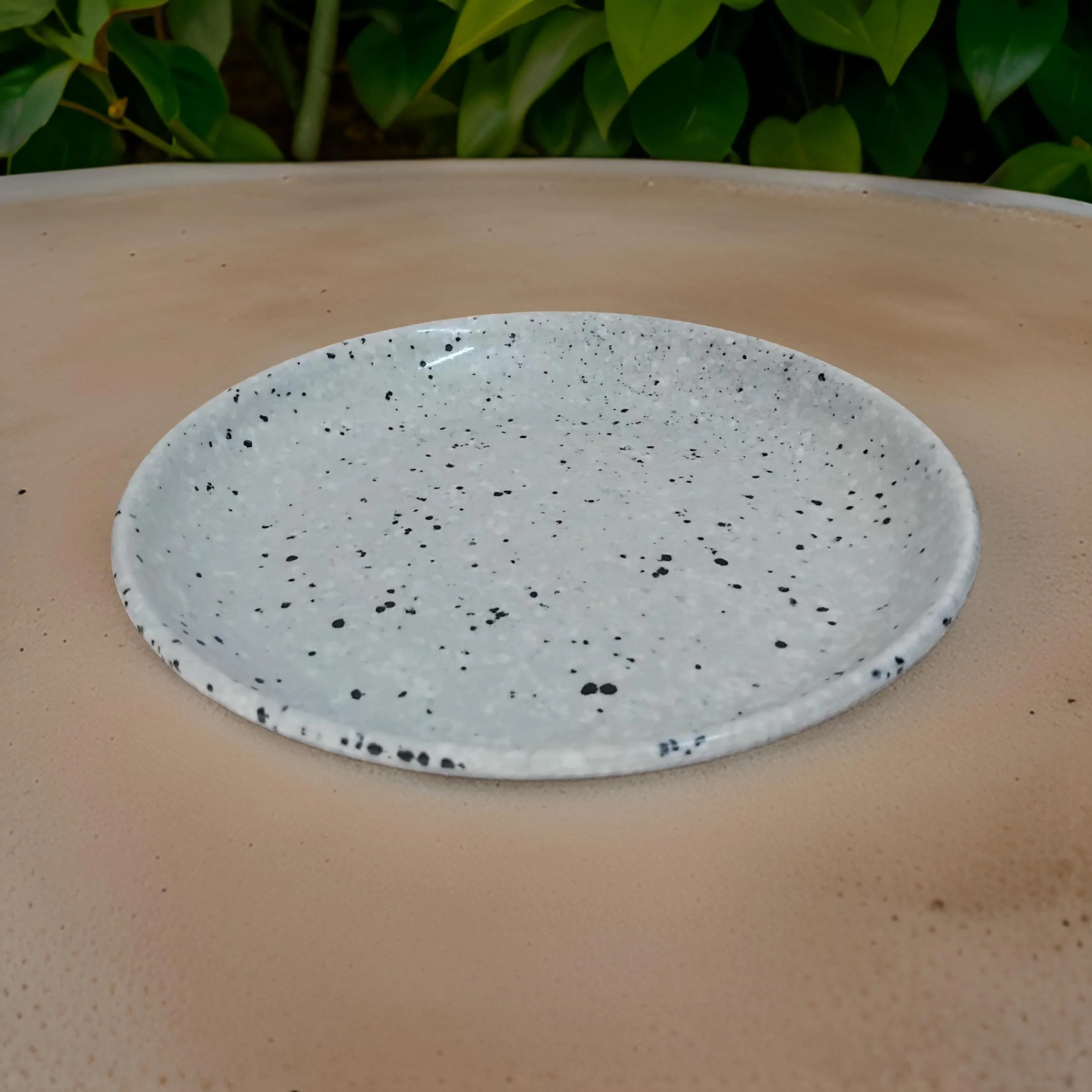 AM3240 Dotted Cereal Dinner Plate Small Snack Plates - Image 4