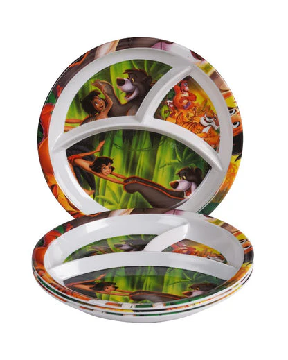 AM3246 Exclusive Melamine 3in1 design Dinner Partition Plate 1 Piece - Image 4