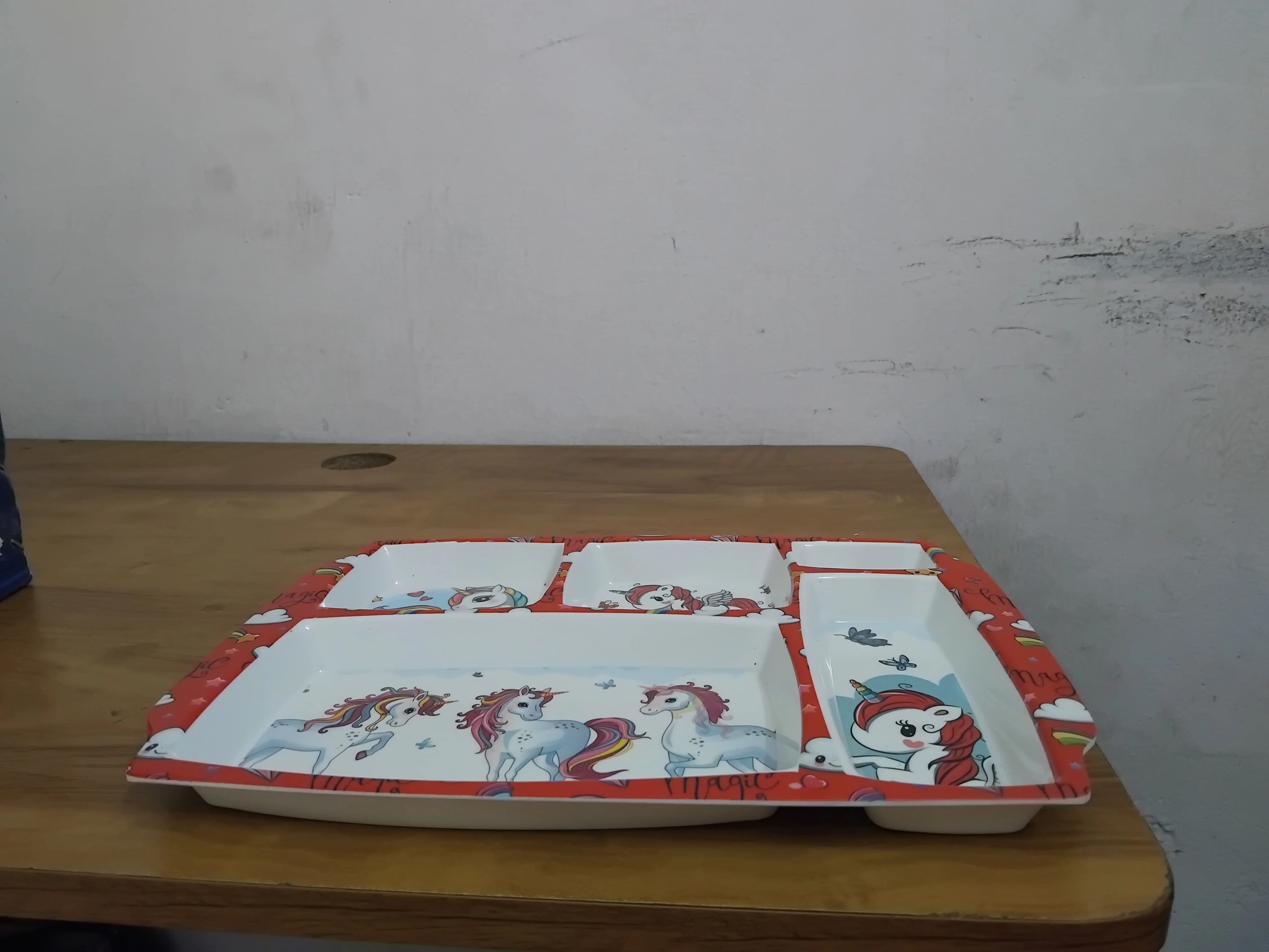 AM3248 Melamine Rectangle Plate 5 Partition Plate - Image 10
