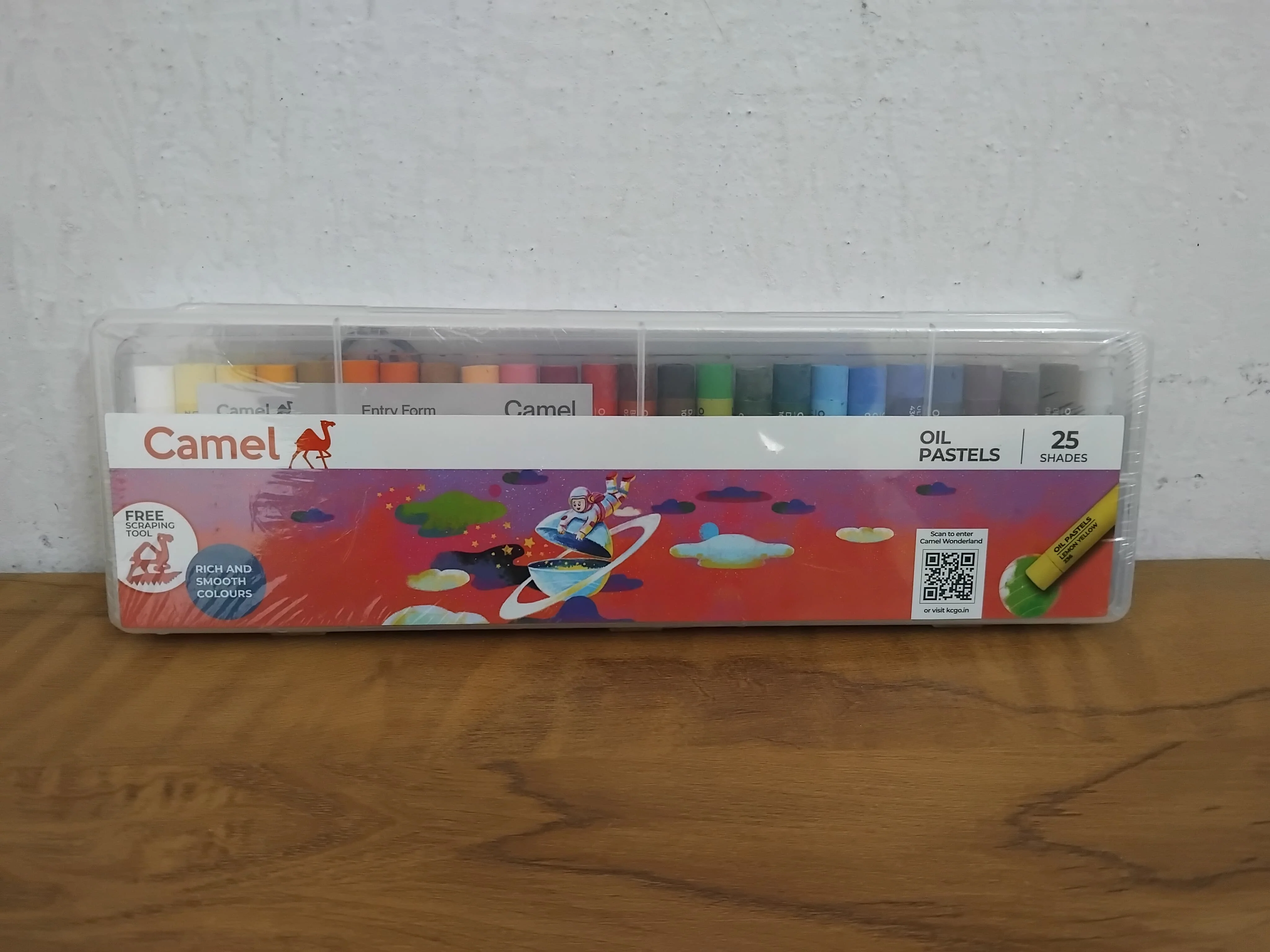 AM3298 Camel Oil Pastels Set of 25 Shades - Image 10