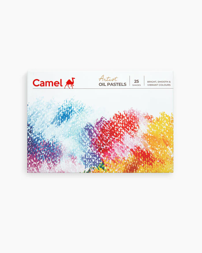 AM3298 Camel Oil Pastels Set of 25 Shades - Image 3