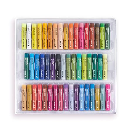 AM3389 Camel Oil Pastels Set of 50 Shades Assorted - Image 3