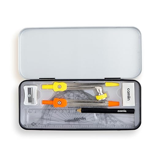 AM3301 Camlin Scholar Mathematical Drawing Instruments Box - Image 9