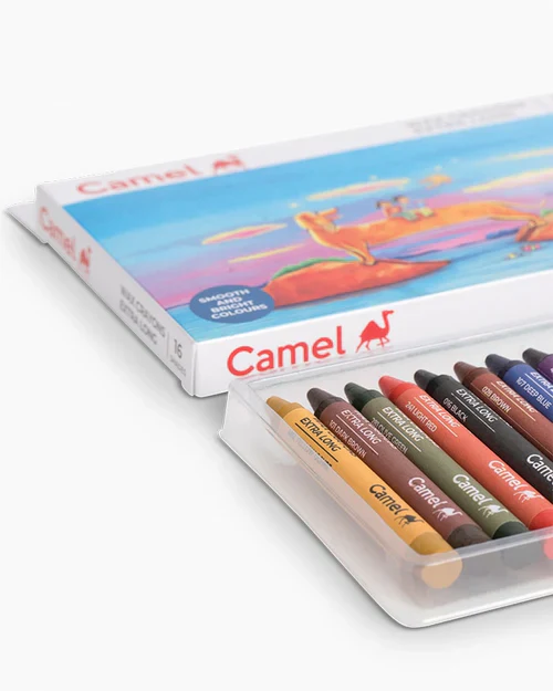 AM3312 Camel Wax Crayons Extra Long 26 Shades - Image 4