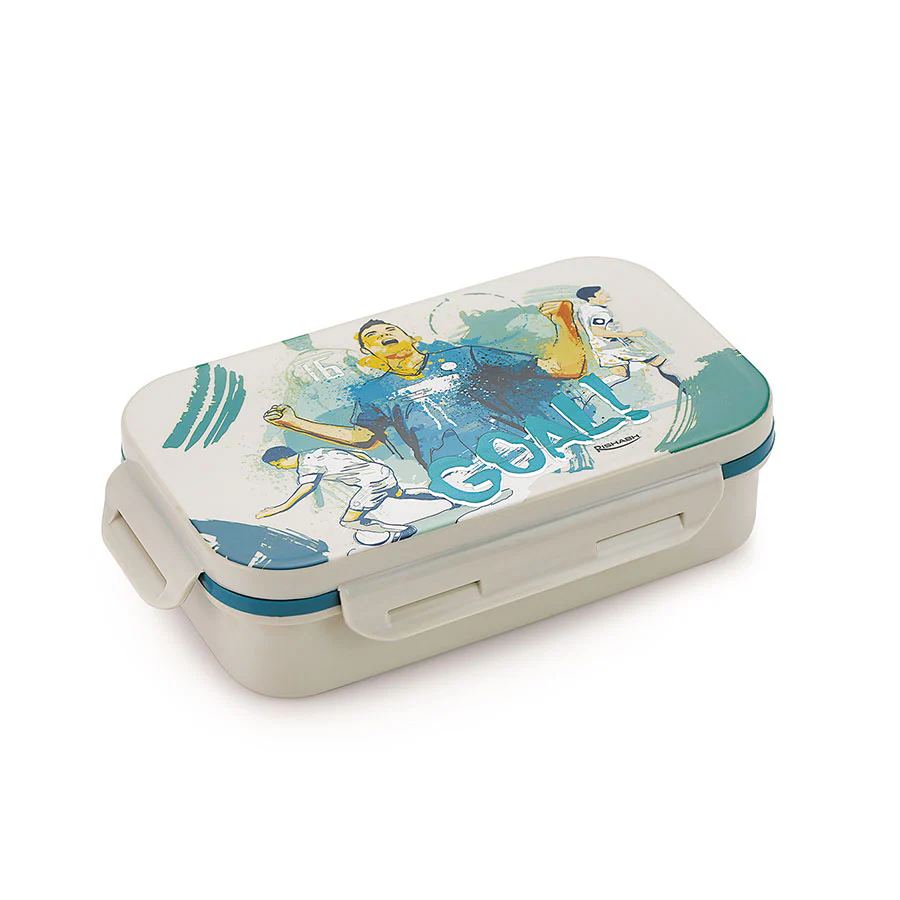 AM3317 Rishabh Crunch Big Deluxe Lunch Box 2 Container & 2 Spoon Insulated Plastic Lunch Box - Image 5