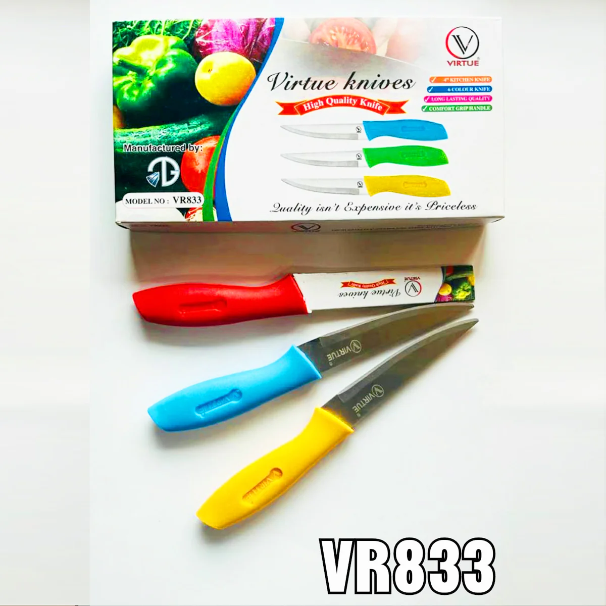 AM3336 Stainless Steel Natural Knife VR-833 - Image 4