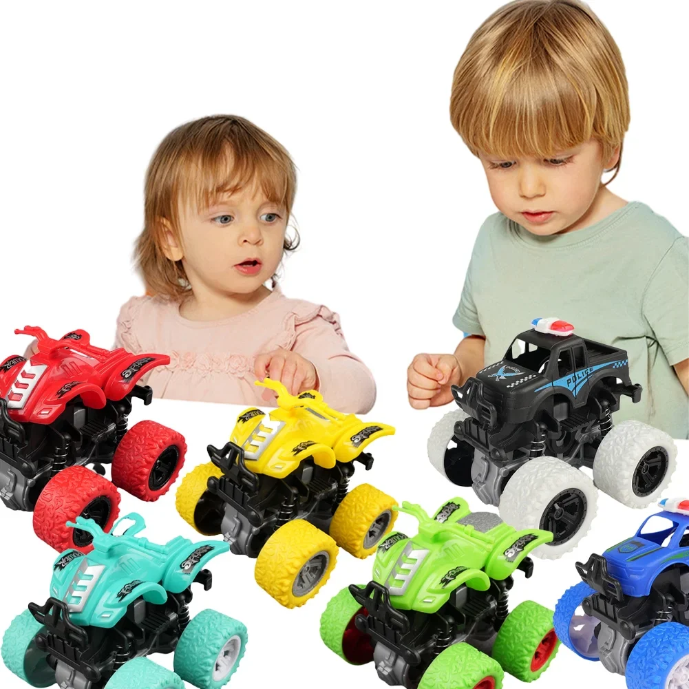 AM3436 Graffiti Bike Toys 4X4 Speed Drive Friction Monster Toy for Kids - Image 5