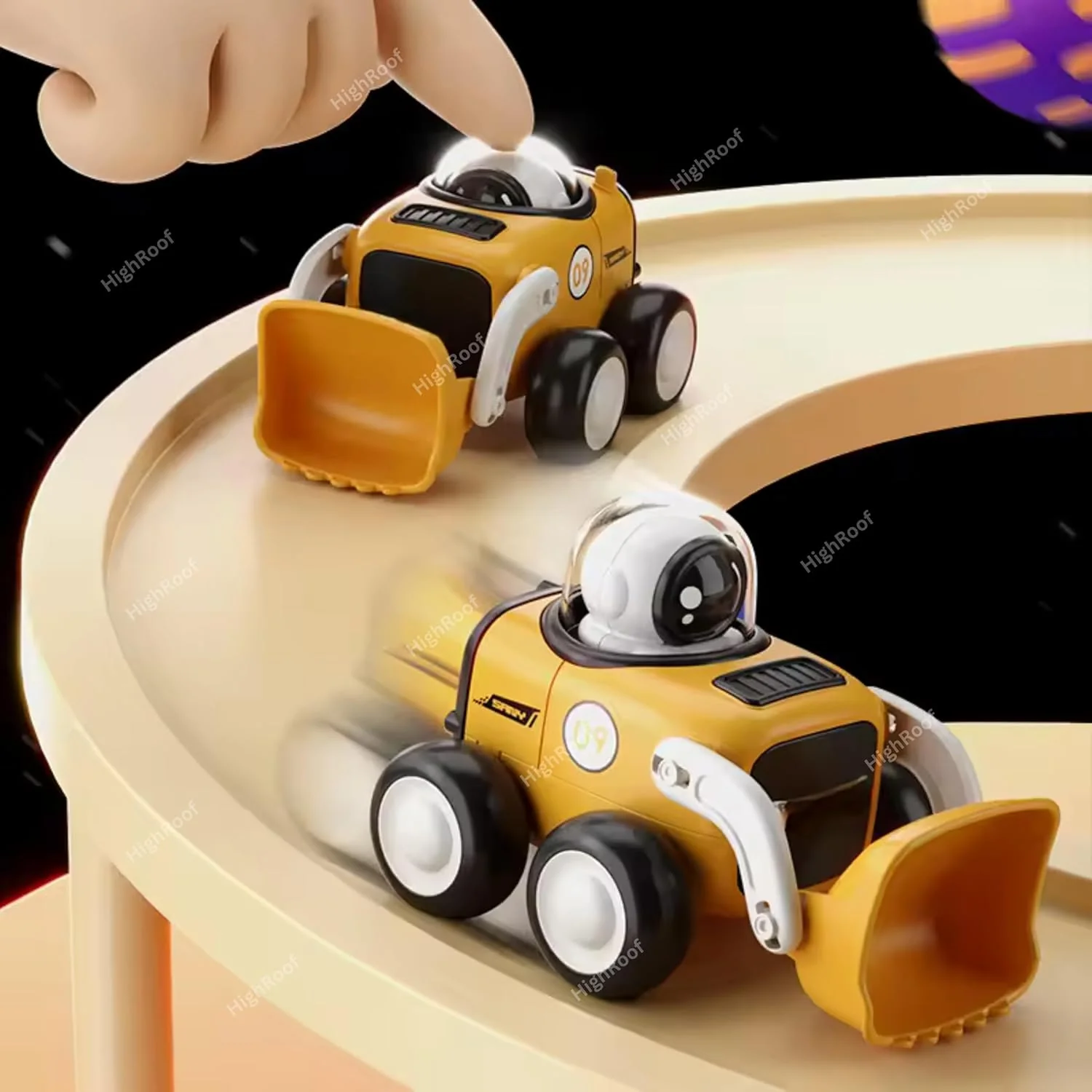 AM3469 Space Construction Vehicle Toy - Image 2
