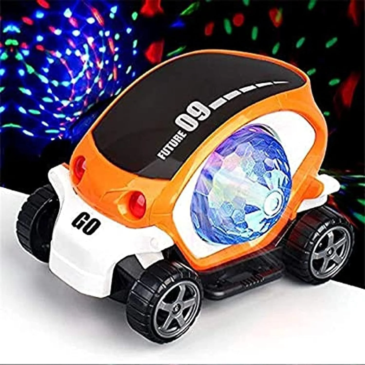 AM3471 09 Future Car 360 Degree Rotating Car Toy - Image 4
