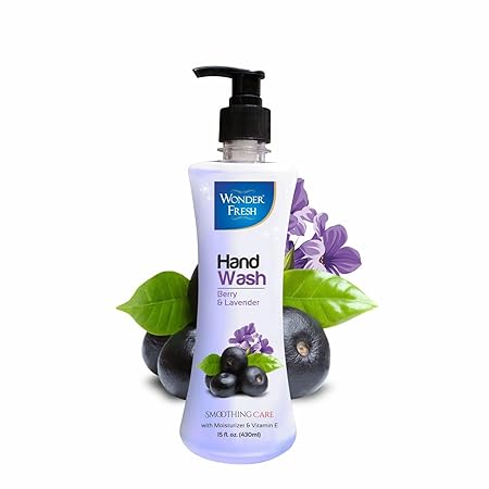 AM3500 Wonder Fresh Mix Flavored Handwash 430ml Bottle with Pump - Image 4