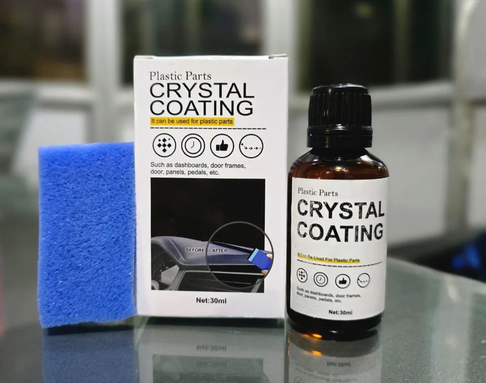 AM3540 Crystal Coating for Car Bike Plastic Part 30ml PVC Restorer for Car - Image 3