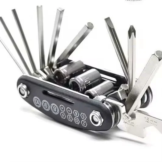 AM3541 16 in 1 Multi-Functional Bike Bicycle Repair Tool Kit - Image 4