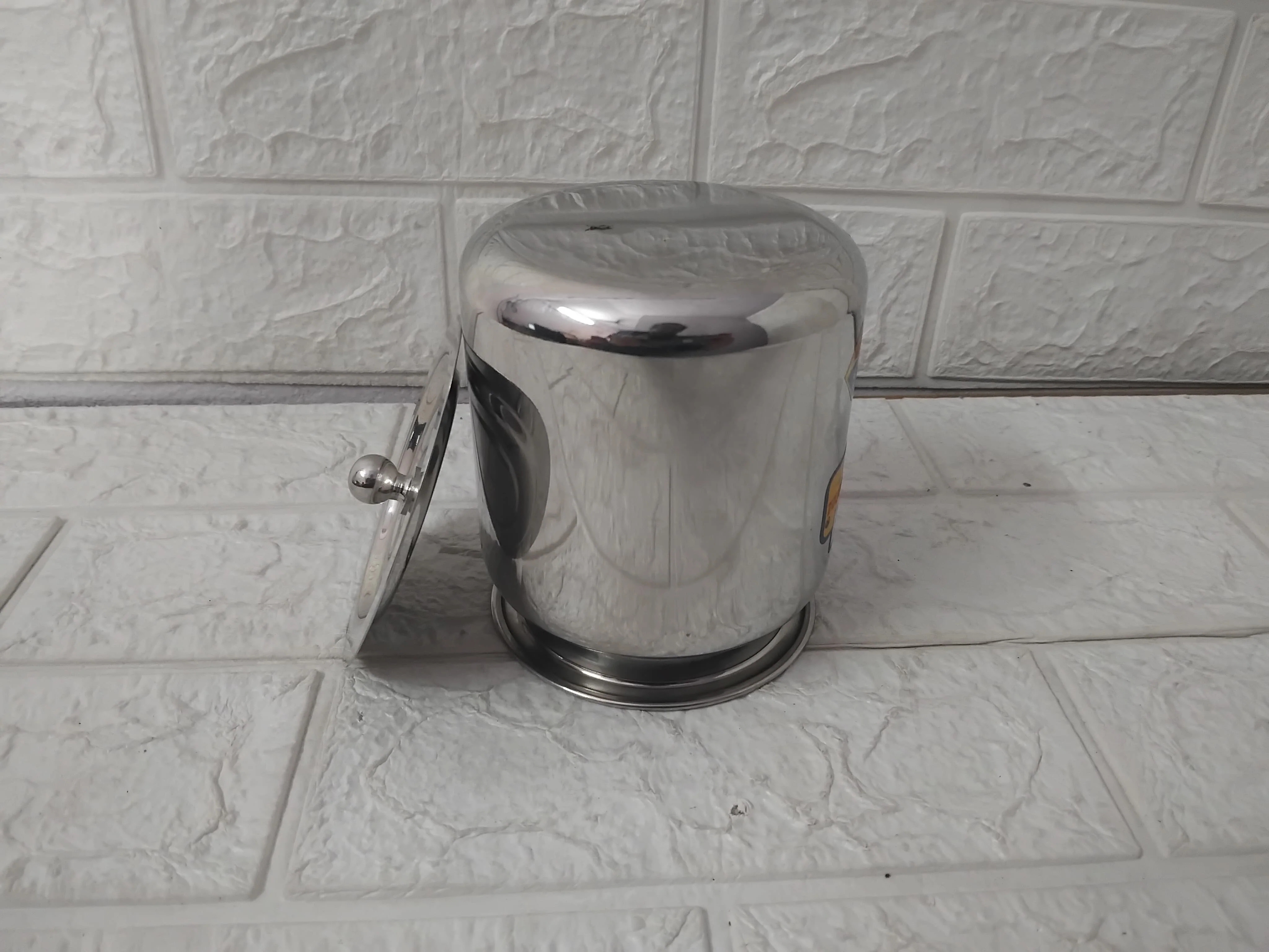 AM3565 Stainless Steel Ghee Dani For Kitchen No.5 Pack Of 1 Pcs - Image 5