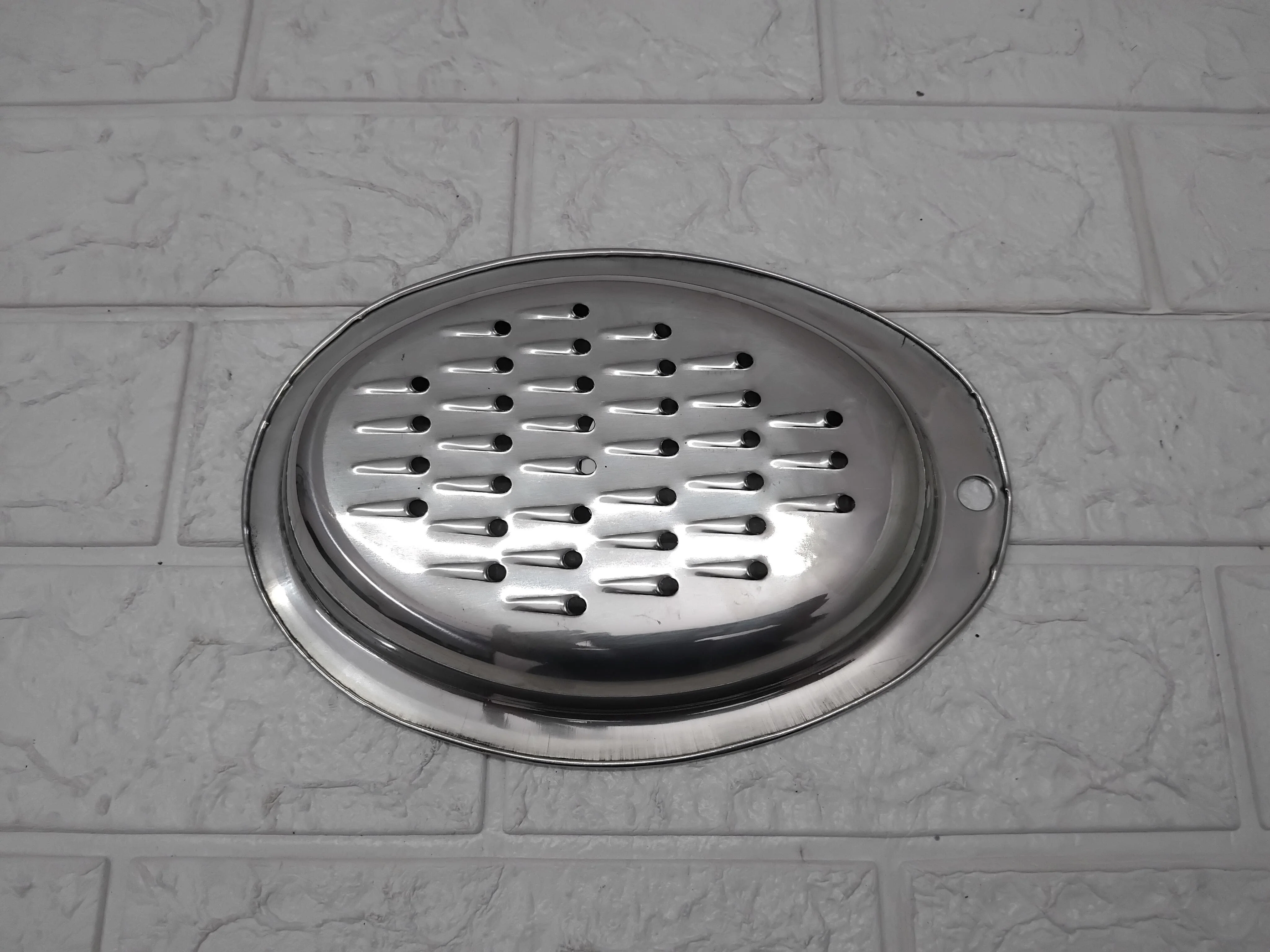 AM3579 Stainless Steel Flat Oval Khamani Pack Of 1 Pcs - Image 5