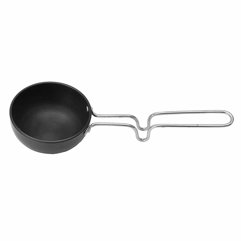 AM3582 Stainless Steel Wired Handle Tadka Pan (Vagharia) - Image 8