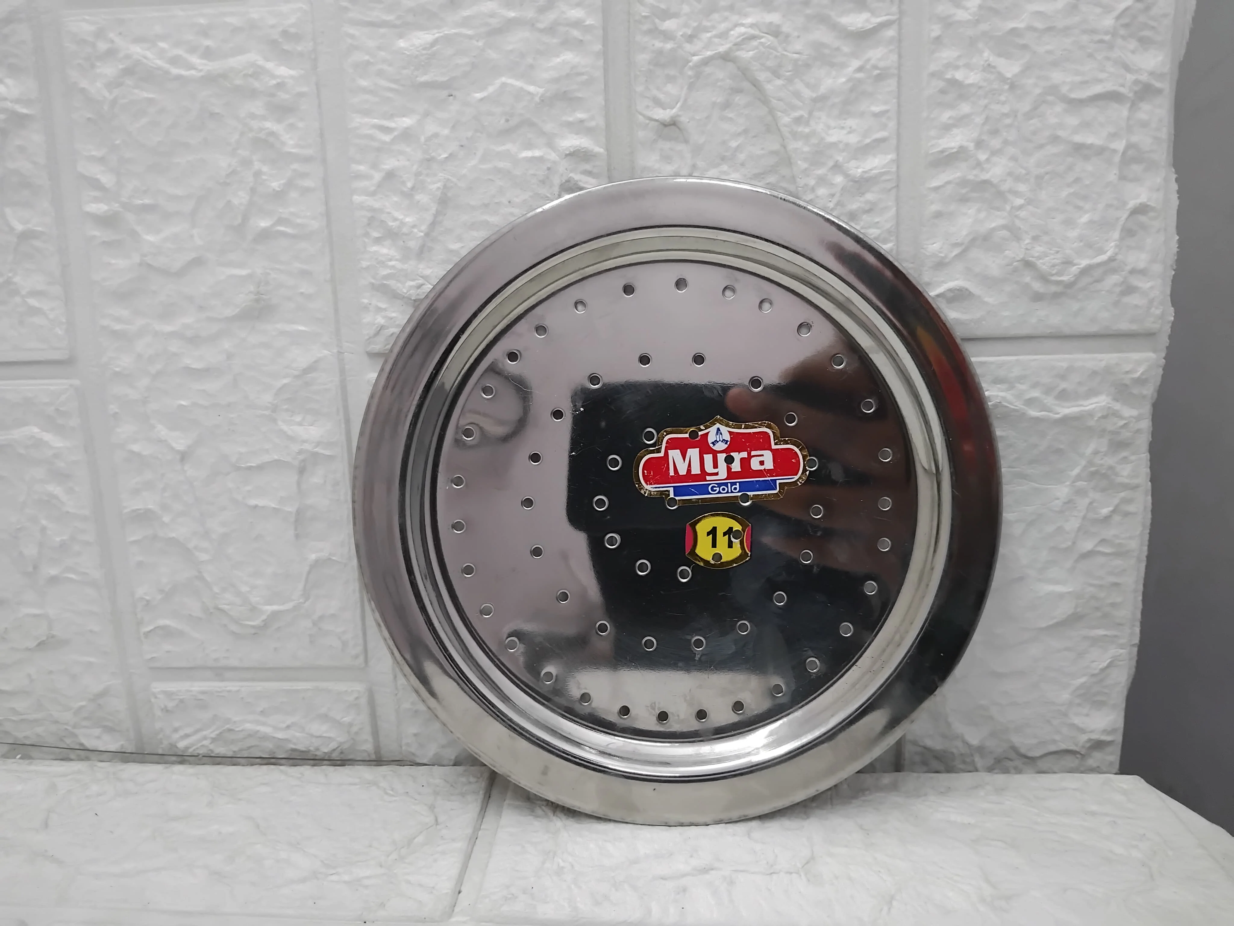 AM3600 Stainless Steel Chiba Lid with Holes (No11) - Image 2