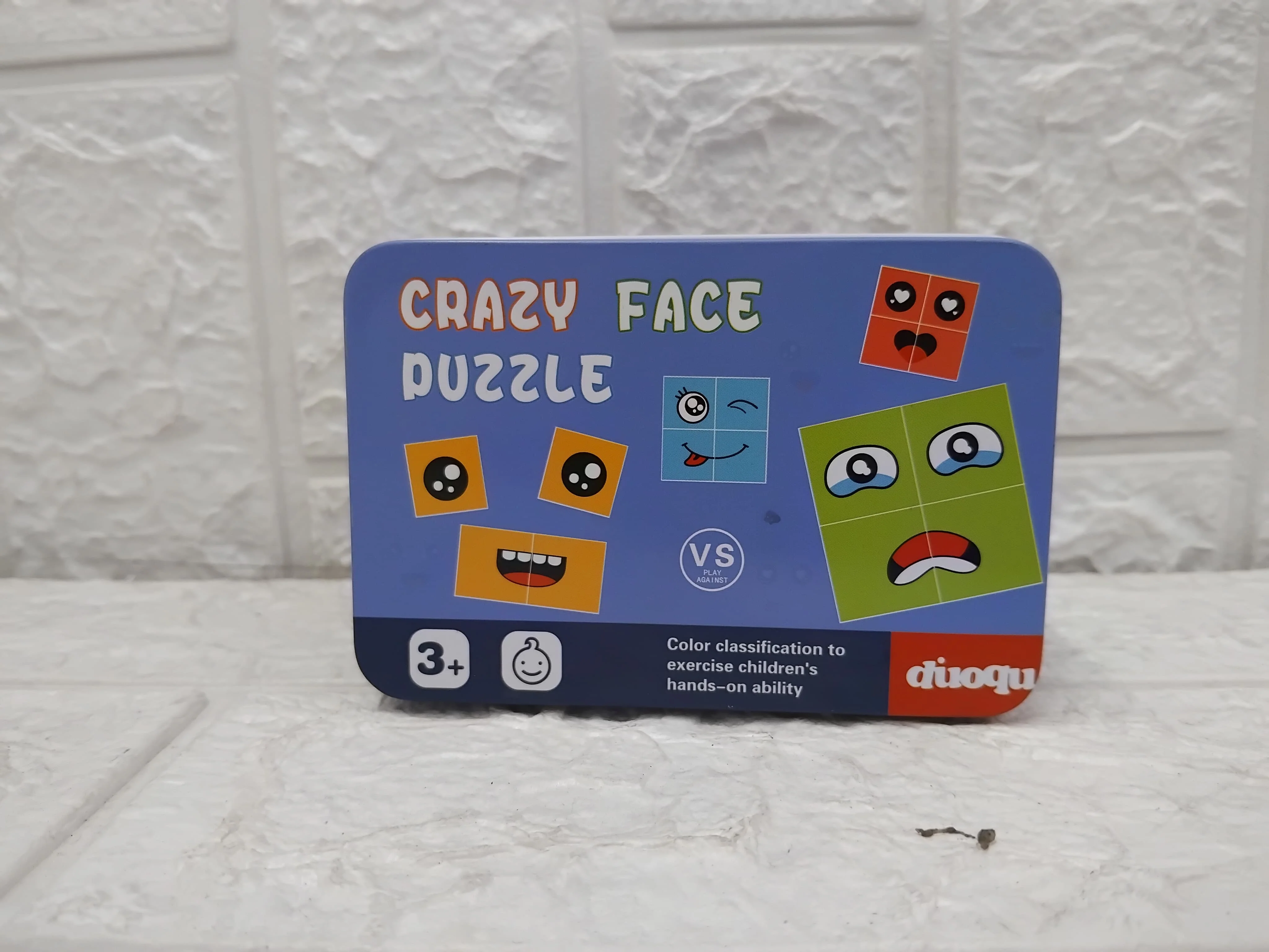 AM3615  Wooden Crazy Face Puzzle Pack of 1 Pcs - Image 8