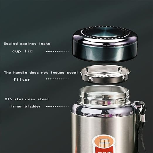 AM3617 Stainless Steel Vacuum 800ml Water Bottle 1 Pcs - Image 5